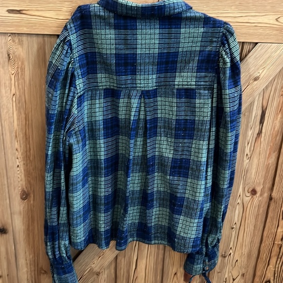 Free people Plaid Shirt - Picture 2 of 5